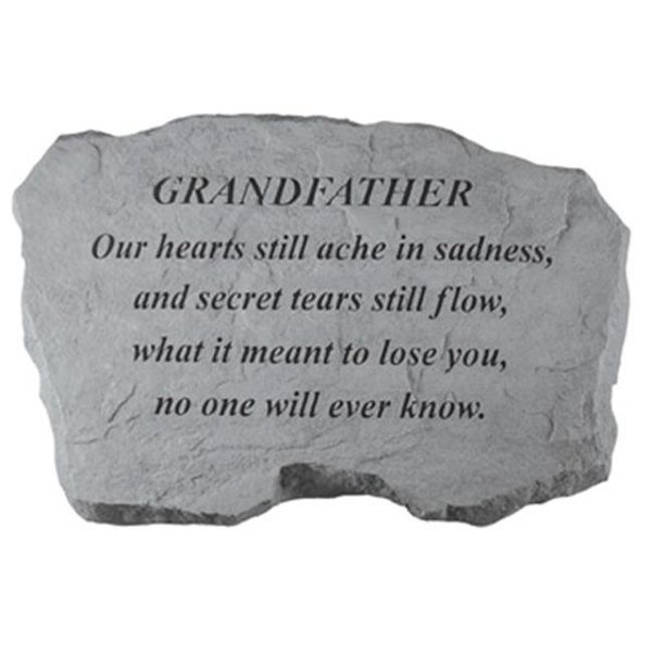 Kay Berry Inc Kay Berry- Inc. 98920 Grandfather-Our Hearts Still Ache In Sadness - Memorial - 16 Inches x 10.5 Inches x 1.5 Inches 98920